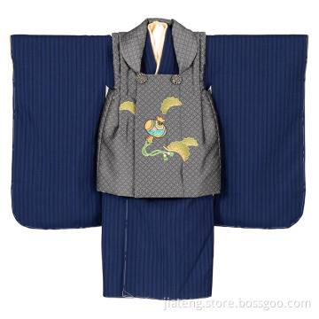 Japanese Traditional Clothes Elegant Boy's Costume Kimono